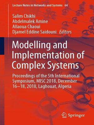 cover image of Modelling and Implementation of Complex Systems